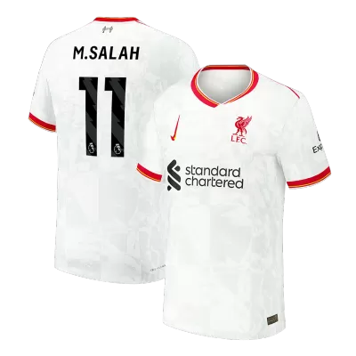 M.SALAH #11 Liverpool Third Away Authentic Soccer Jersey 2024/25 - gogoalshop