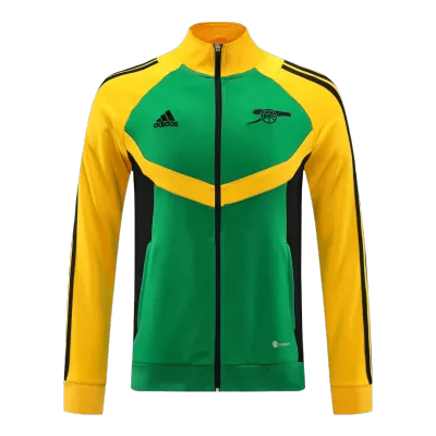 Arsenal Track Jacket 2024/25 - Green&Yellow - gogoalshop