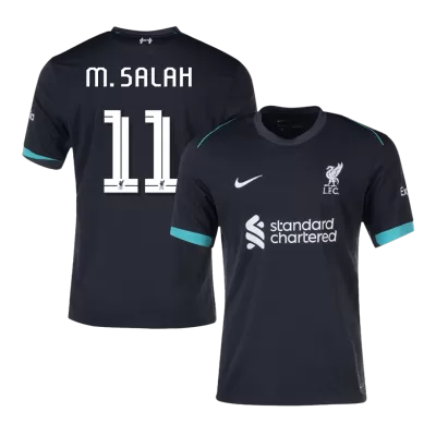 M.SALAH #11 Liverpool Away Soccer Jersey 2024/25 - UCL - gogoalshop