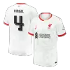 VIRGIL #4 Liverpool Third Away Soccer Jersey 2024/25 - UCL - gogoalshop