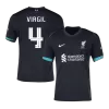 VIRGIL #4 Liverpool Away Soccer Jersey 2024/25 - UCL - gogoalshop