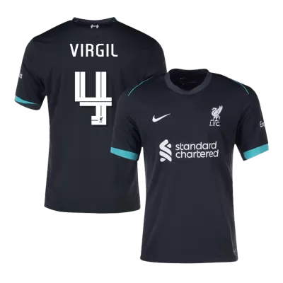 VIRGIL #4 Liverpool Away Soccer Jersey 2024/25 - UCL - gogoalshop