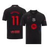 RAPHINHA #11 Barcelona Away Soccer Jersey 2024/25 - Spotify Logo Without Text - gogoalshop