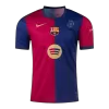 Barcelona Home Soccer Jersey 2024/25 - 125th Anniversary (Spotify Logo Without Text) - gogoalshop