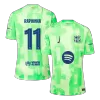 RAPHINHA #11 Barcelona Third Away Soccer Jersey 2024/25 - UCL（Spotify Logo Without Text） - gogoalshop