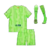 Barcelona Third Away Kids Soccer Jerseys Full Kit 2024/25- UCL (Spotify Logo Without Text) - gogoalshop