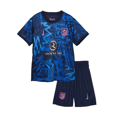 Atletico Madrid Third Away Kids Soccer Jerseys Kit 2024/25 - gogoalshop