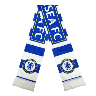 Chelsea Scarf Blue&White - gogoalshop