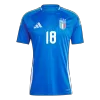 BARELLA #18 Italy Home Soccer Jersey EURO 2024 - gogoalshop