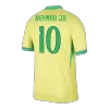 NEYMAR JR #10 Brazil Home Soccer Jersey 2024 - gogoalshop