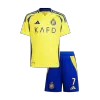 RONALDO #7 Al Nassr Home Kids Soccer Jerseys Kit 2024/25 - gogoalshop