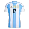 GARNACHO #17 Argentina Home Soccer Jersey 2024 - gogoalshop