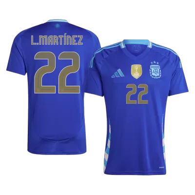 L.MARTÍNEZ #22 Argentina Away Soccer Jersey 2024 - gogoalshop