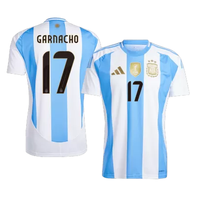 GARNACHO #17 Argentina Home Soccer Jersey 2024 - gogoalshop