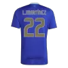 L.MARTÍNEZ #22 Argentina Away Soccer Jersey 2024 - gogoalshop