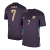 SAKA #7 England Away Soccer Jersey EURO 2024 - gogoalshop