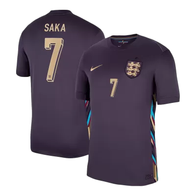 SAKA #7 England Away Soccer Jersey EURO 2024 - gogoalshop