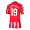 J.ALVAREZ #19 Atletico Madrid Home Authentic Soccer Jersey 2024/25 - gogoalshop