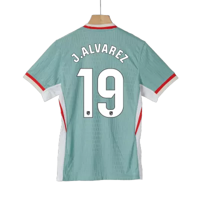 J.ALVAREZ #19 Atletico Madrid Away Authentic Soccer Jersey 2024/25 - gogoalshop