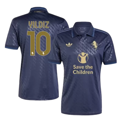 YILDIZ #10 Juventus Third Away Soccer Jersey 2024/25 - Save The Children Sponsor  - gogoalshop