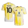 YILDIZ #10 Juventus Away Authentic Soccer Jersey 2024/25- Save The Children Sponsor - gogoalshop