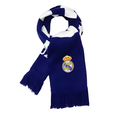 Real Madrid Soccer knitting Scarf Blue&White - gogoalshop