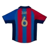 Vintage Soccer Jersey XAVI #6 Barcelona Home 2001/02 - gogoalshop