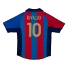 Vintage Soccer Jersey RIVALDO #10 Barcelona Home 2001/02 - gogoalshop