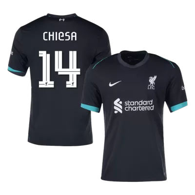 CHIESA #14 Liverpool Away Soccer Jersey 2024/25 - UCL - gogoalshop