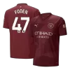 FODEN #47 Manchester City Third Away Soccer Jersey 2024/25 - gogoalshop