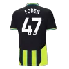 FODEN #47 Manchester City Away Soccer Jersey 2024/25 - gogoalshop