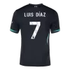 LUIS DÍAZ #7 Liverpool Away Soccer Jersey 2024/25 - gogoalshop