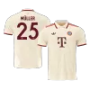 MÜLLER #25 Bayern Munich Third Away Authentic Soccer Jersey 2024/25 - UCL - gogoalshop