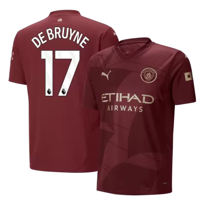 DE BRUYNE #17 Manchester City Third Away Soccer Jersey 2024/25 - gogoalshop