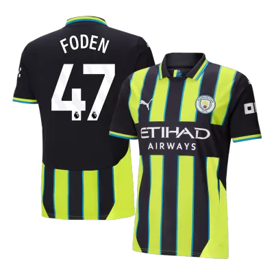 FODEN #47 Manchester City Away Soccer Jersey 2024/25 - gogoalshop