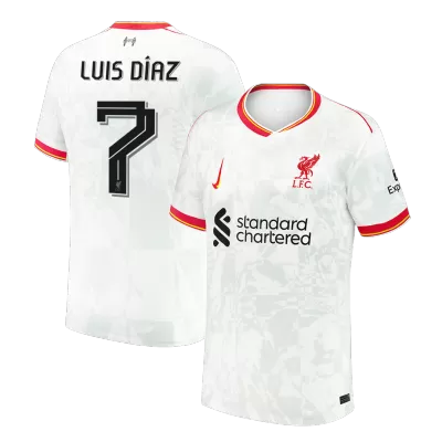 LUIS DÍAZ #7 Liverpool Third Away Soccer Jersey 2024/25 - gogoalshop