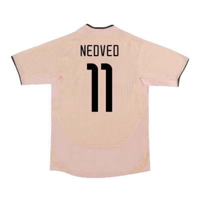 Vintage Soccer Jersey NEDVED #11 Juventus Away 2003/04 - gogoalshop