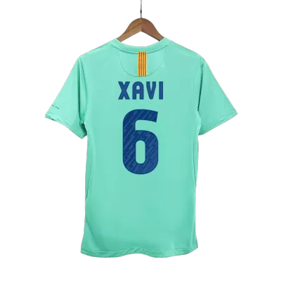 Vintage Soccer Jersey XAVI #6 Barcelona Away 2010/11 - gogoalshop