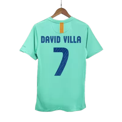 Vintage Soccer Jersey DAVID VILLA #7 Barcelona Away 2010/11 - gogoalshop