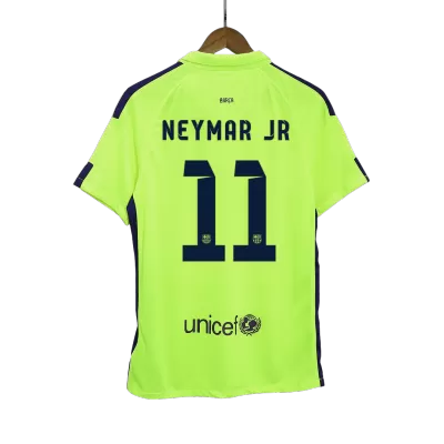 Vintage Soccer Jersey NEYMAR JR #11 Barcelona Third Away 2014/15 - gogoalshop