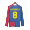 Vintage Soccer Jersey A.INIESTA #8 Barcelona Home Long Sleeve 2008/09 - UCL Final - gogoalshop