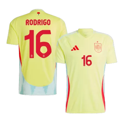 RODRIGO #16 Spain Away Soccer Jersey EURO 2024 - gogoalshop