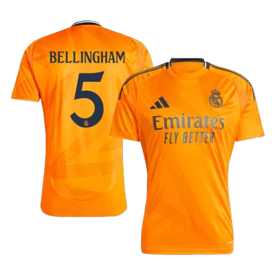 BELLINGHAM #5 Real Madrid Away Soccer Jersey 2024/25 - gogoalshop