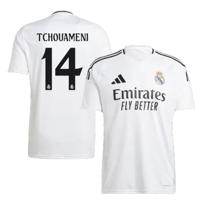 TCHOUAMENI #14 Real Madrid Home Soccer Jersey 2024/25 - gogoalshop