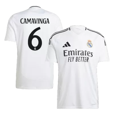 CAMAVINGA #6 Real Madrid Home Soccer Jersey 2024/25 - gogoalshop