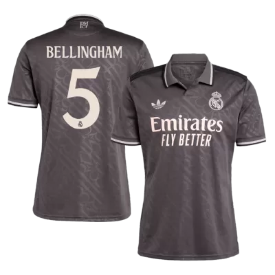 BELLINGHAM #5 Real Madrid Third Away Soccer Jersey 2024/25 - gogoalshop