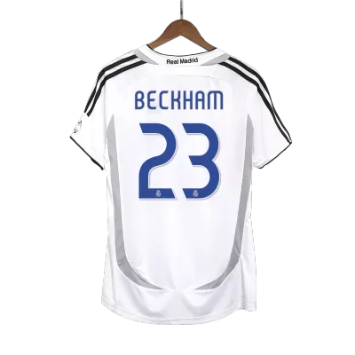 Vintage Soccer Jersey BECKHAM #23 Real Madrid Home 2006/07 - gogoalshop