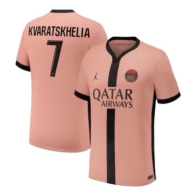 KVARATSKHELIA #7 PSG Third Away Soccer Jersey 2024/25 - gogoalshop