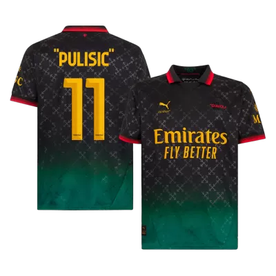 "PULISIC" #11 AC Milan Fourth Away Soccer Jersey 2024/25 - gogoalshop