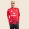 Manchester United Home Long Sleeve Soccer Jersey 2024/25 - gogoalshop